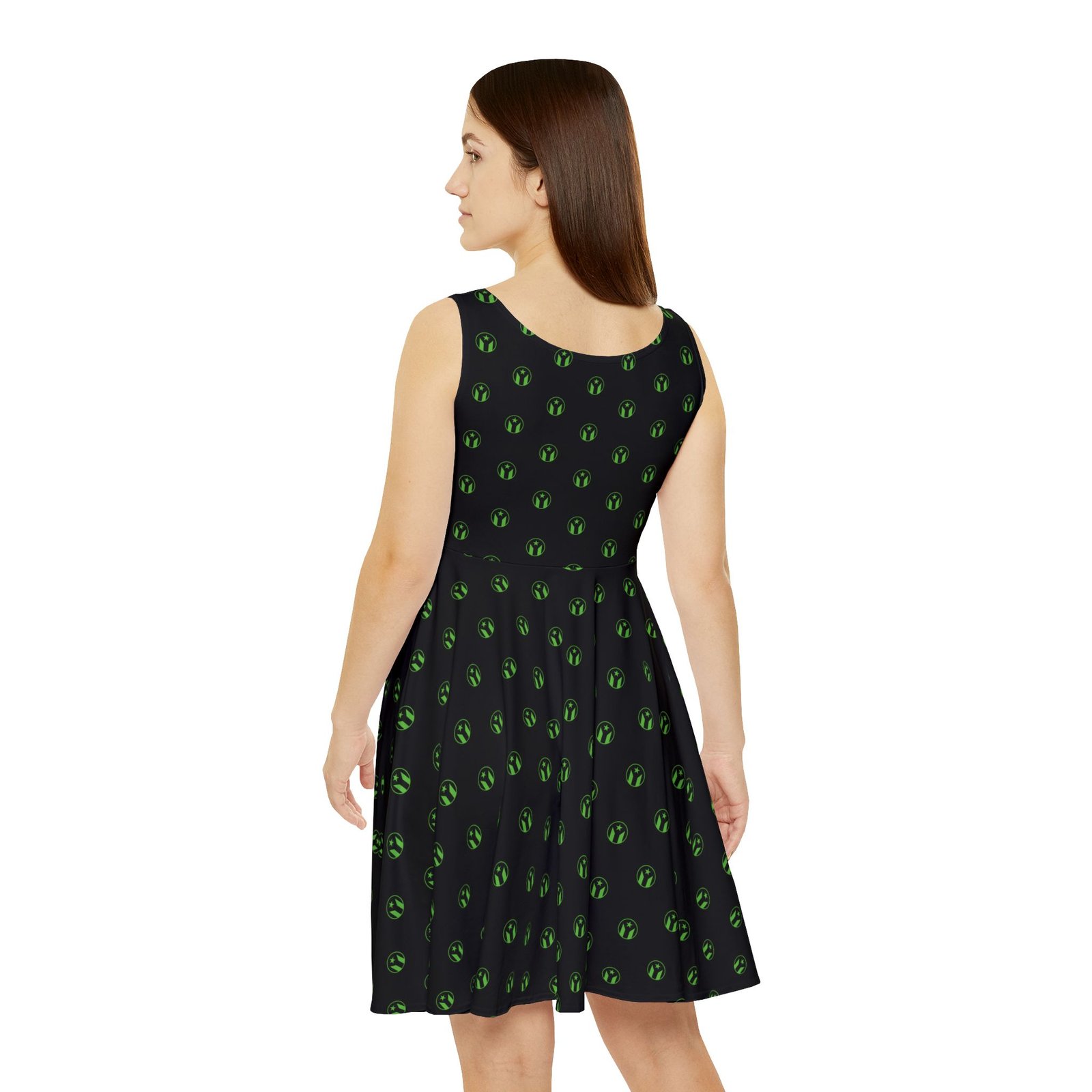 Women's Skater Dress - TROPIKLIFE Bandera PIP - Image 2