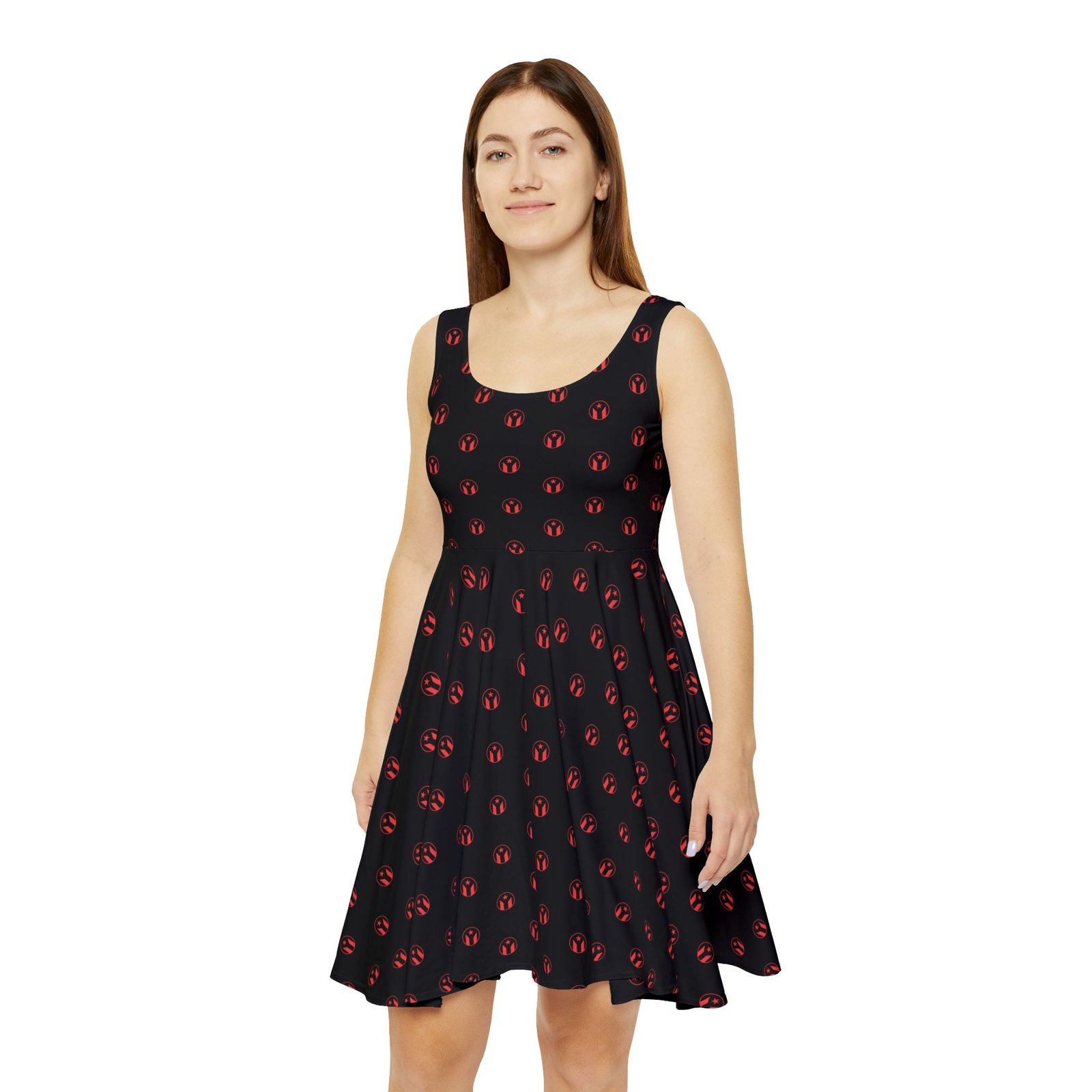 Women's Skater Dress - TROPIKLIFE Bandera PPD