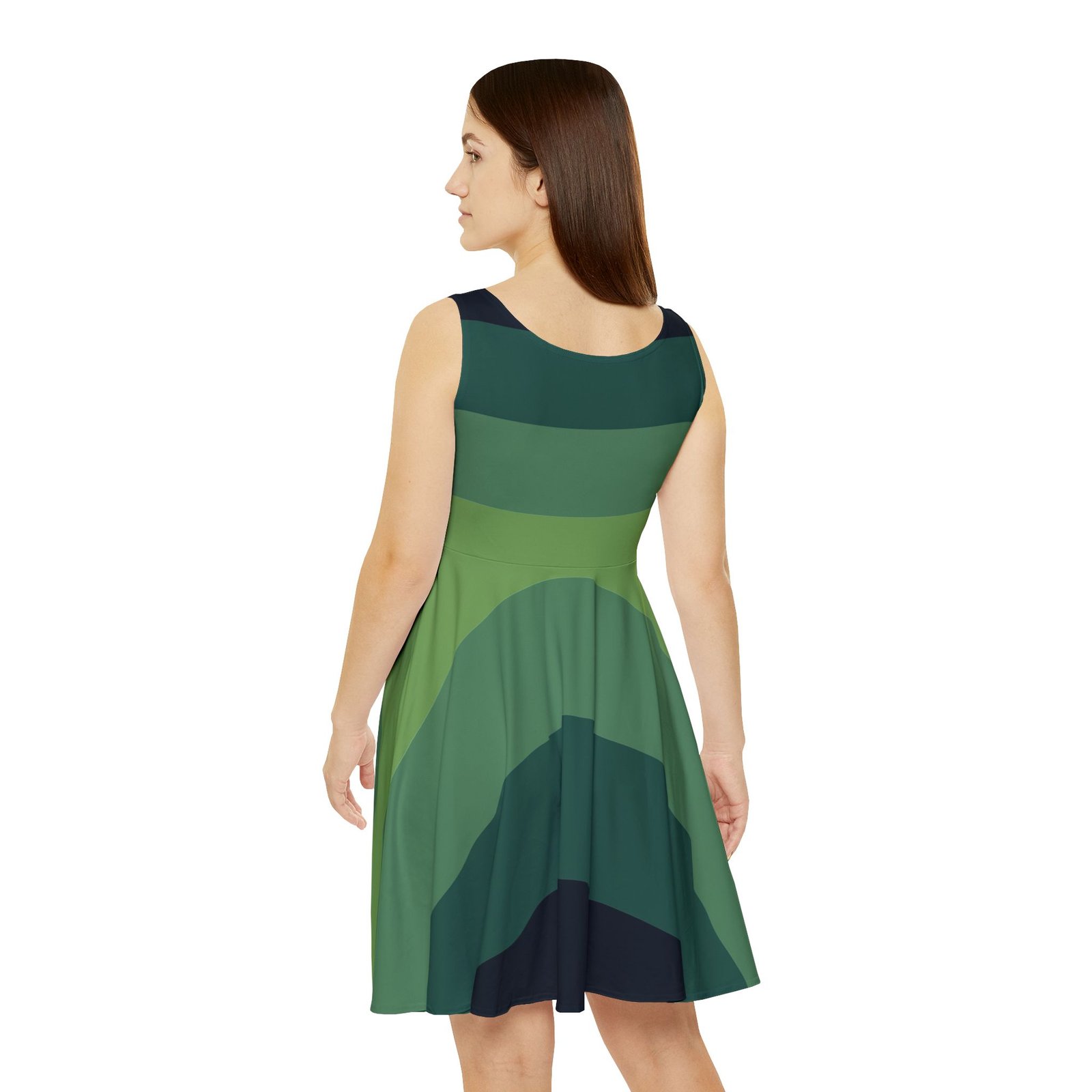 Women's Skater Dress - TROPIKLIFE Rain Forest - Image 2