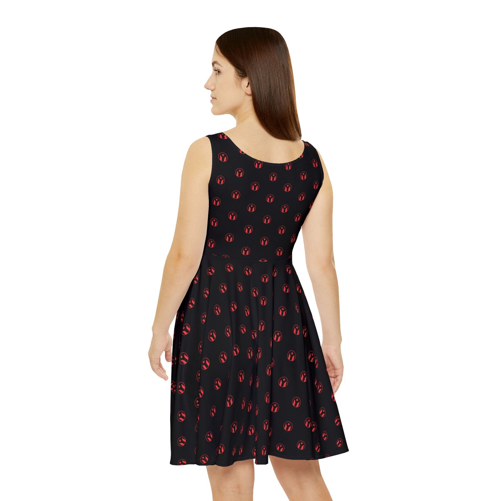 Women's Skater Dress - TROPIKLIFE Bandera PPD - Image 2