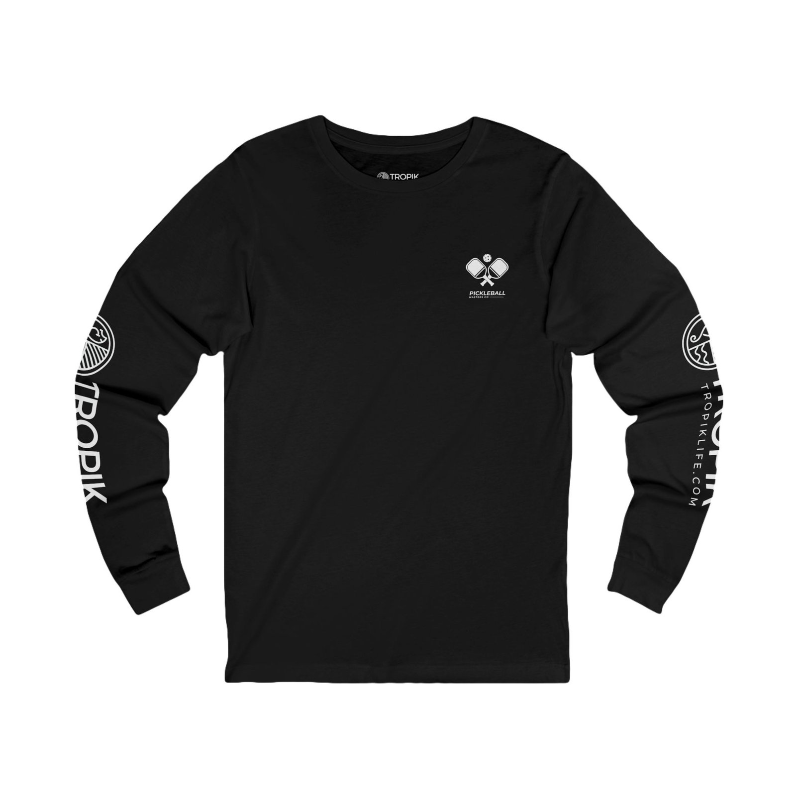 Unisex Jersey Long Sleeve Tee - TROPIKLIFE Pickleball Masters Co - Image 5
