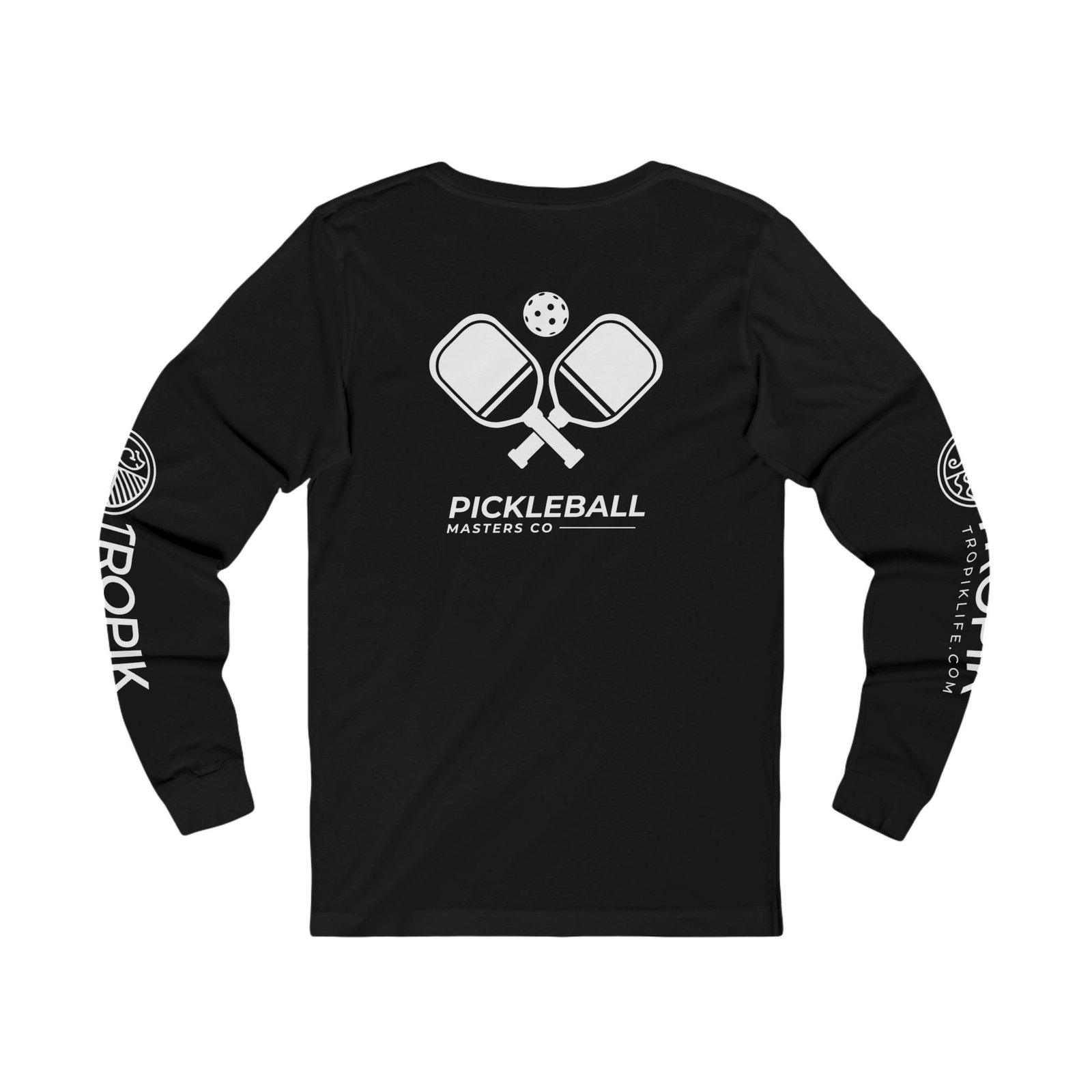 Unisex Jersey Long Sleeve Tee - TROPIKLIFE Pickleball Masters Co - Image 6