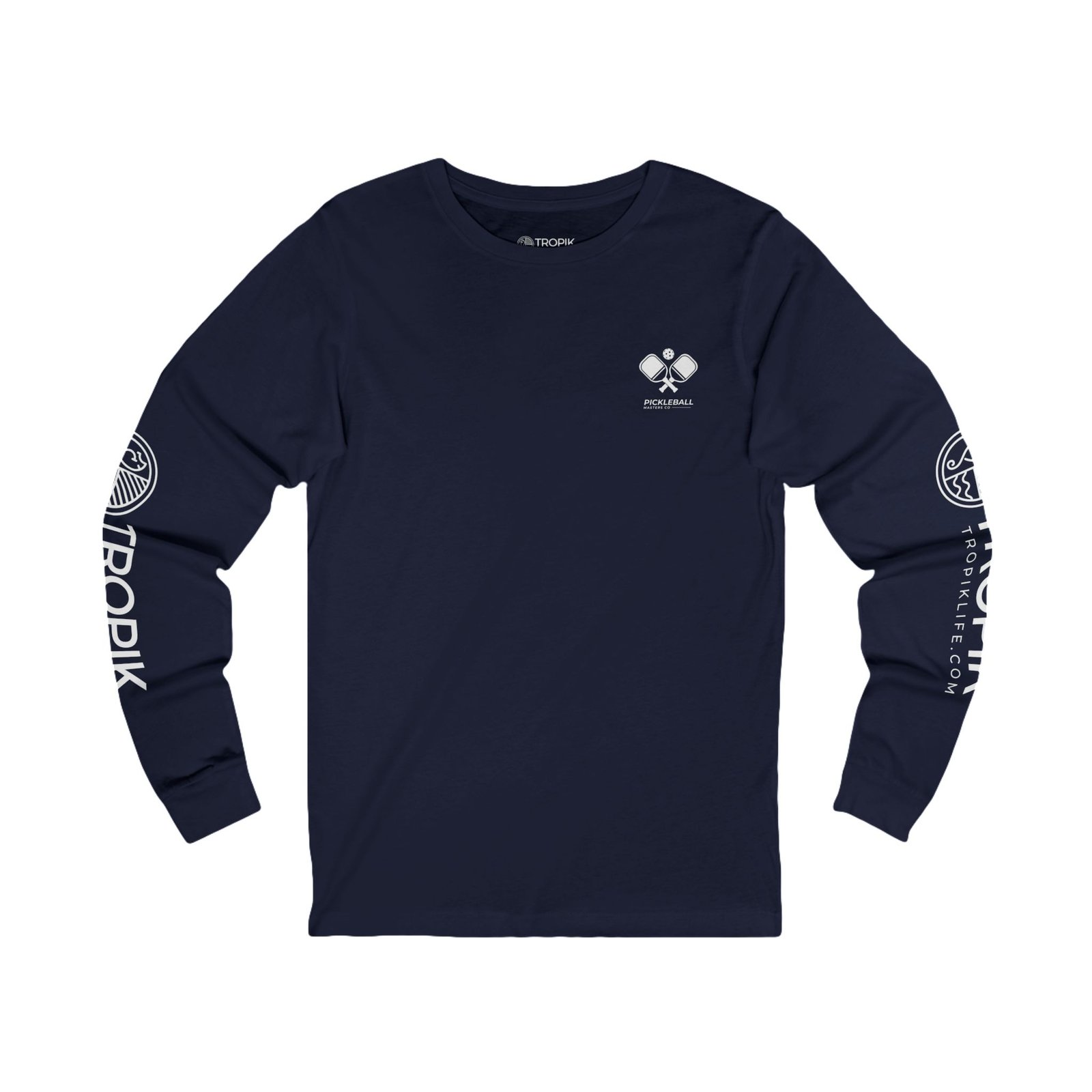 Unisex Jersey Long Sleeve Tee - TROPIKLIFE Pickleball Masters Co - Image 7