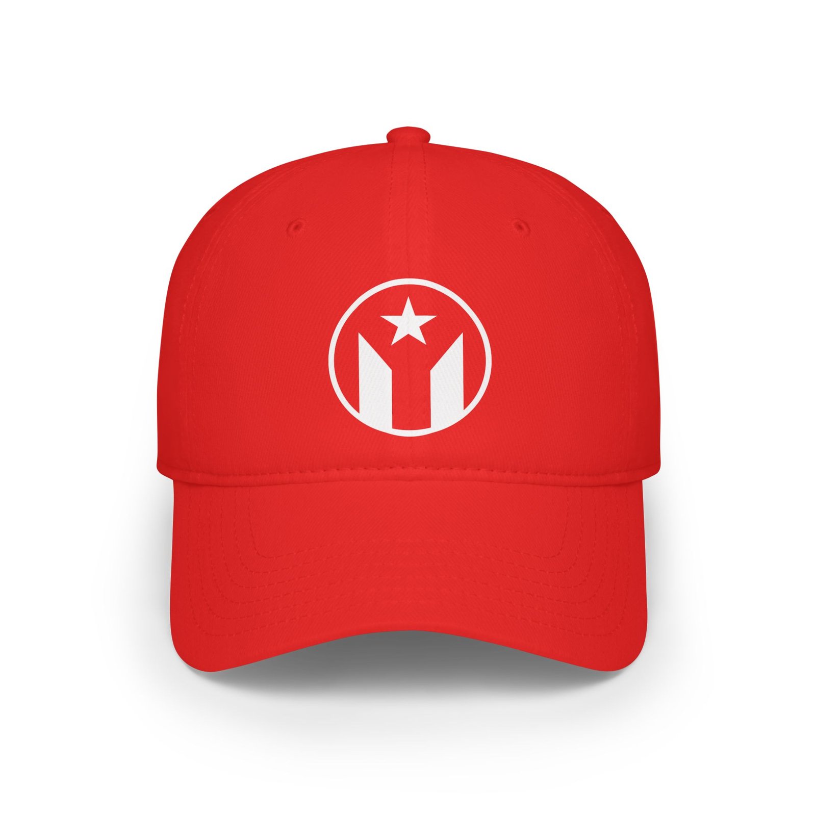 Low Profile Baseball Cap - TROPIKLIFE Circled PR Flag - Image 3