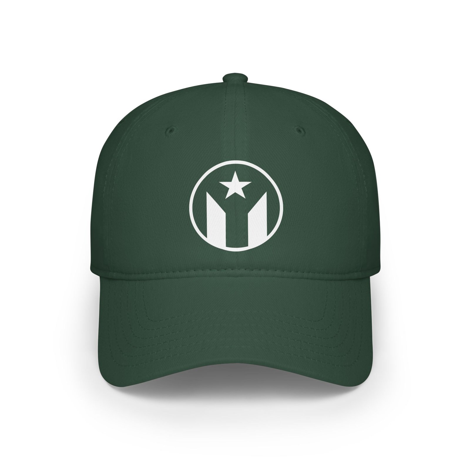 Low Profile Baseball Cap - TROPIKLIFE Circled PR Flag - Image 7