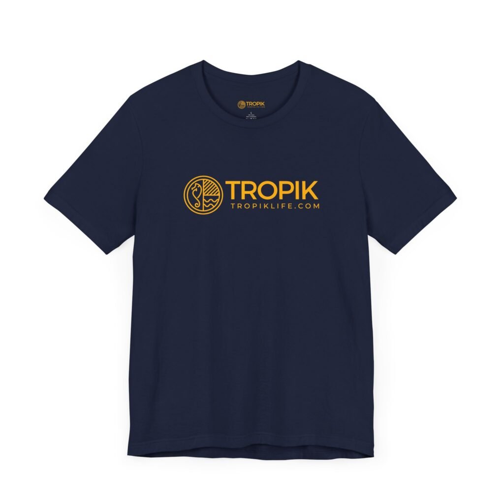 TROPIKLIFE Unisex Jersey Short Sleeve Tee - Puerto Rico Stingray  Navy | White | Brown | Black | Forest | Purple | Pink