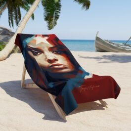 TROPIKLIFE Oversized Beach Towel 36″x72″ and 30″x60″ – Mujer Boricua