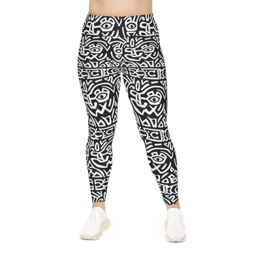 Plus Size Leggings - TROPIKLIFE Malengue