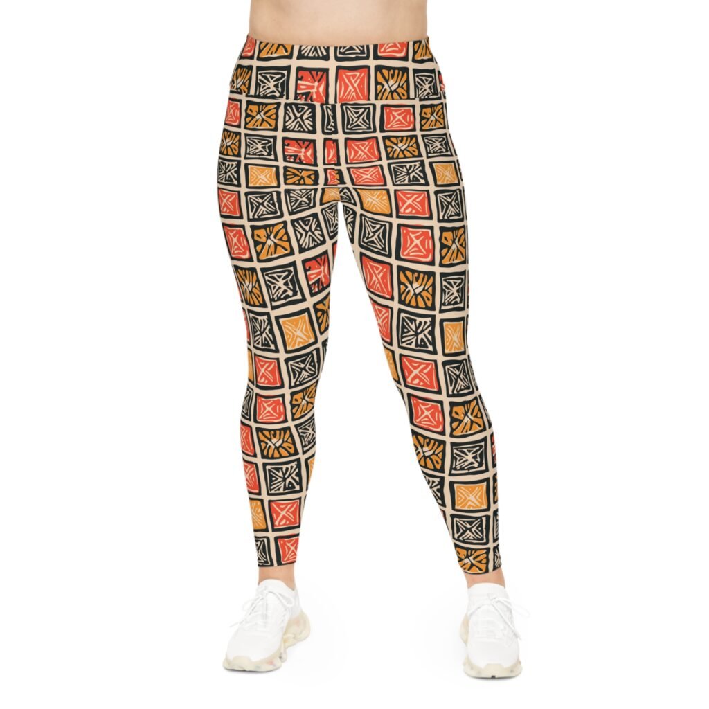 Plus Size Leggings - TROPIKLIFE Tikizu