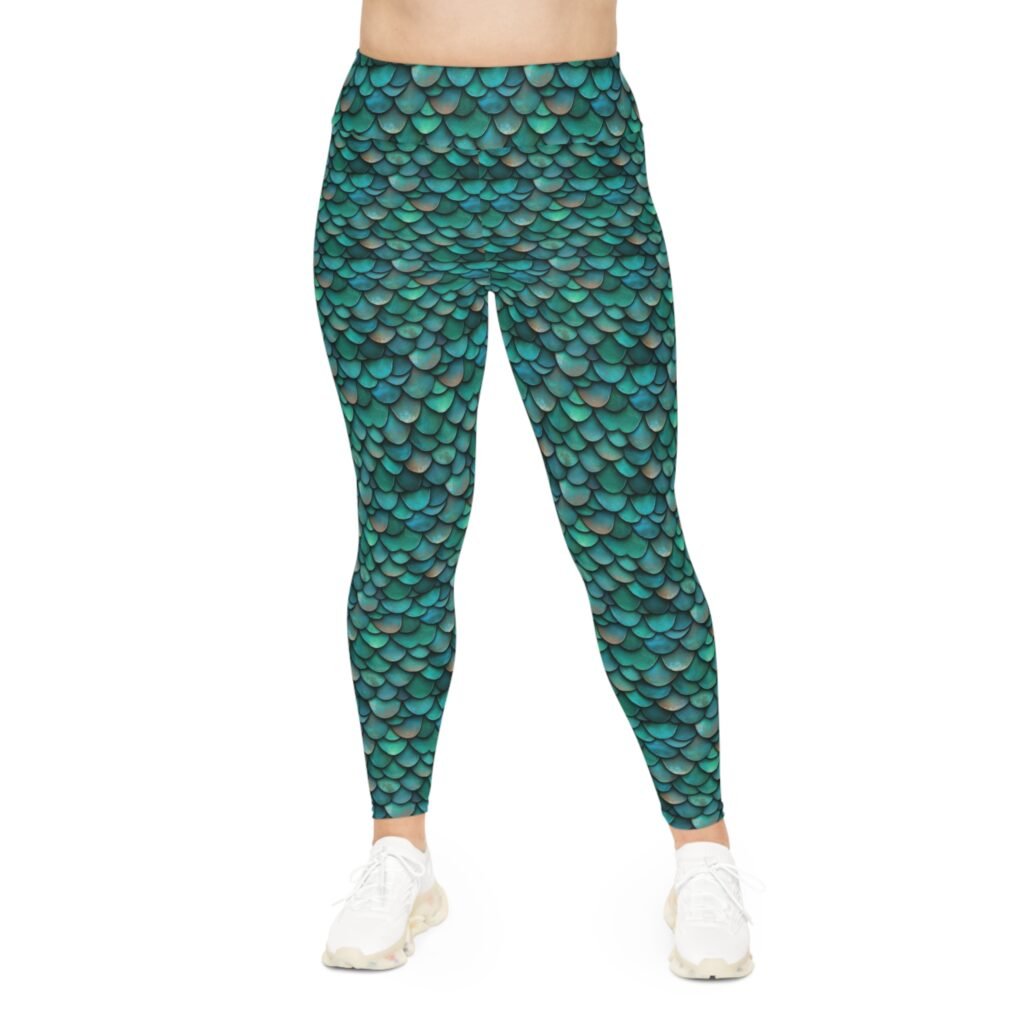 Plus Size Leggings - TROPIKLIFE Sirena