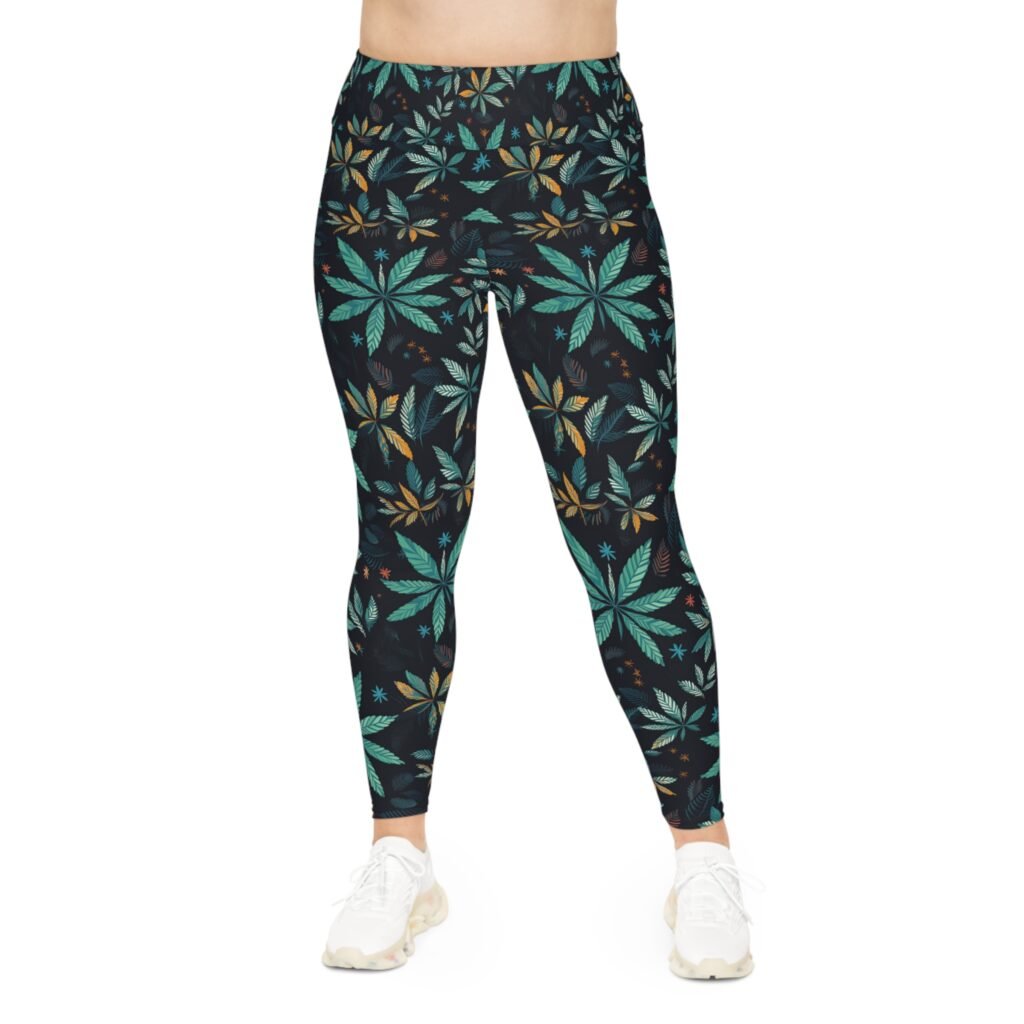 Plus Size Leggings - TROPIKLIFE High Life
