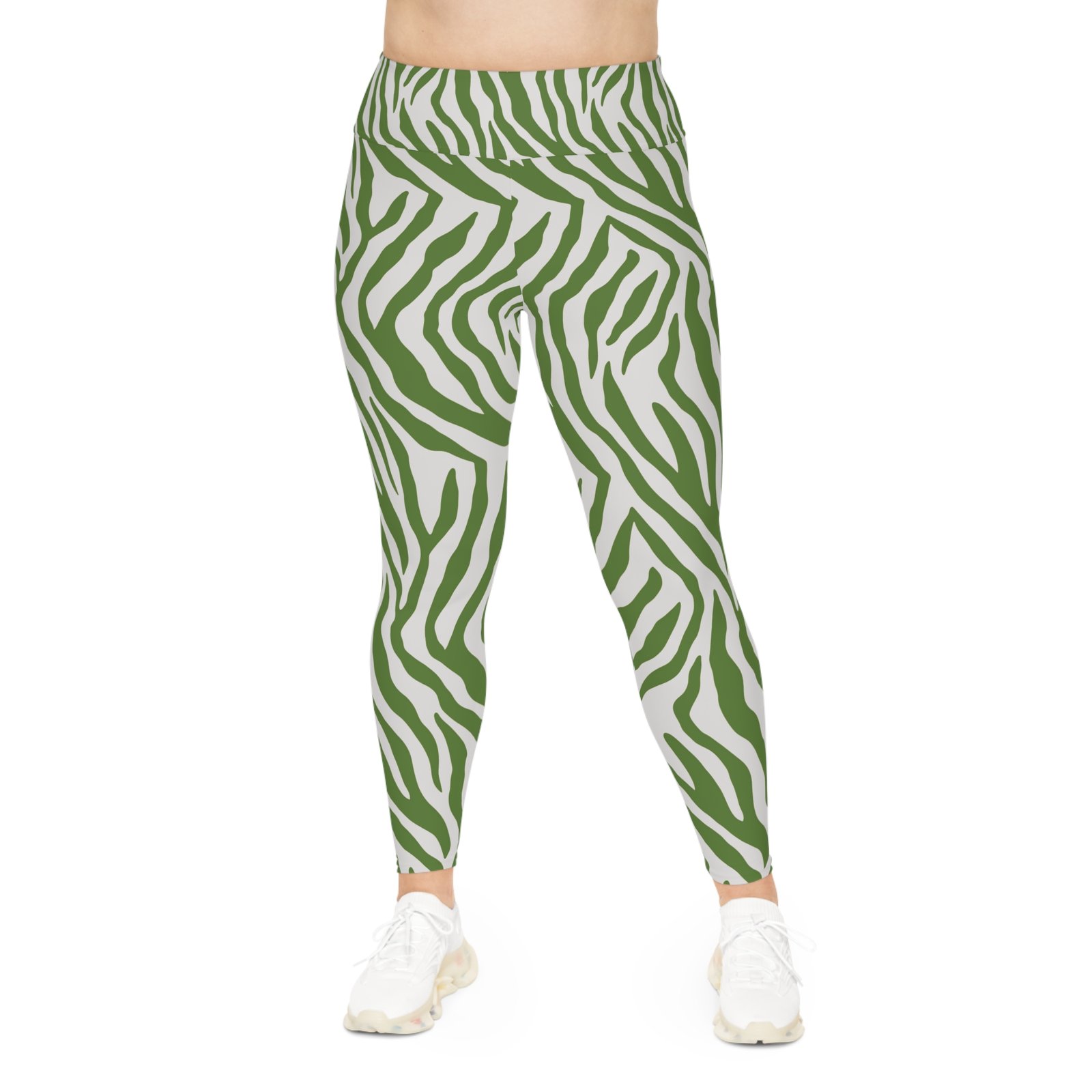 Plus Size Leggings - TROPIKLIFE Yerba Buena